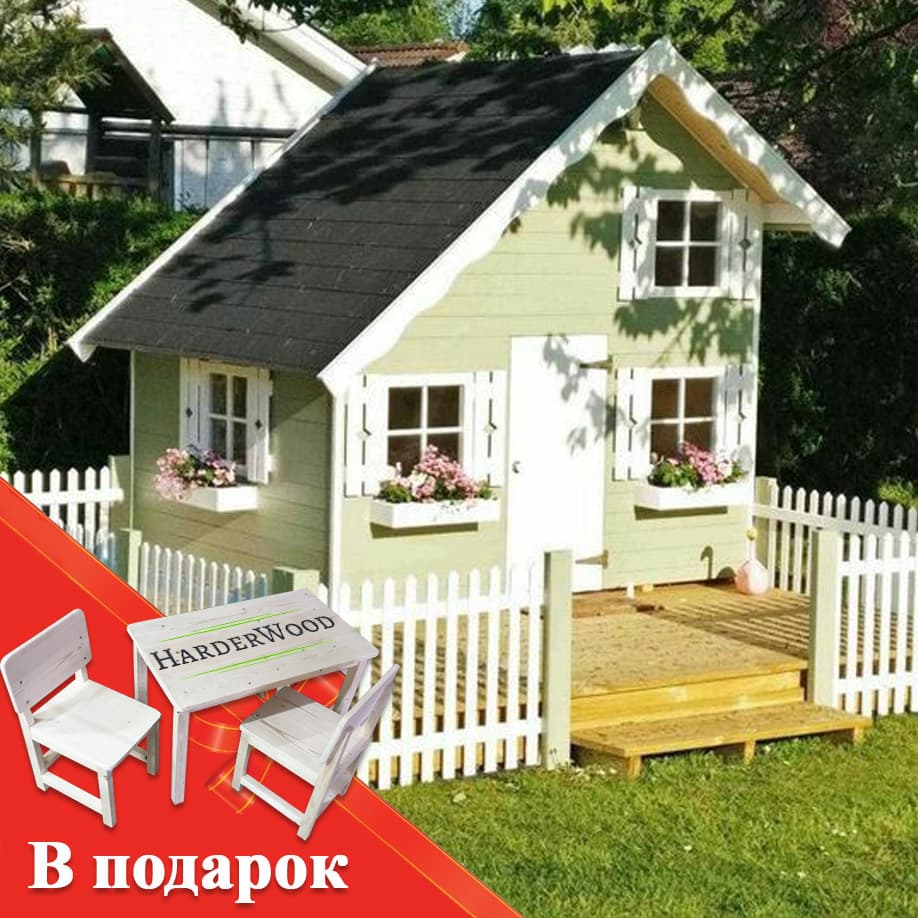 Домик с террасой 350×350